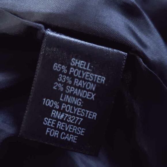 Apt. 9 Blazer Stripe Gray Women Size 6 One Button Career Jacket Blazer Lined - Picture 10 of 10